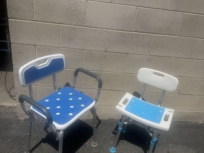 Adjustable Shower Chairs - Bath Benches for Enhanced Safety and Comfort. Padded seat