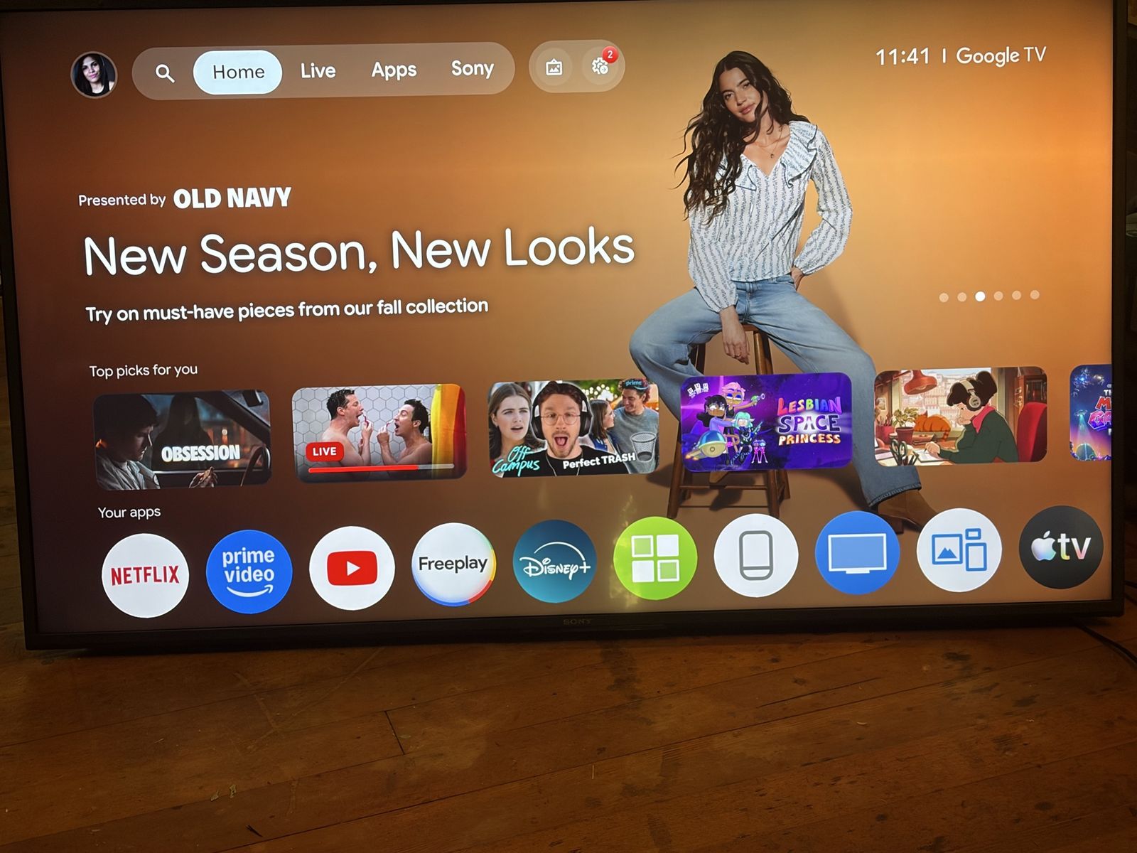 Sony X80J 4K Ultra HD Smart TV (48 " Wide X 28 " high - 55" diagonal)