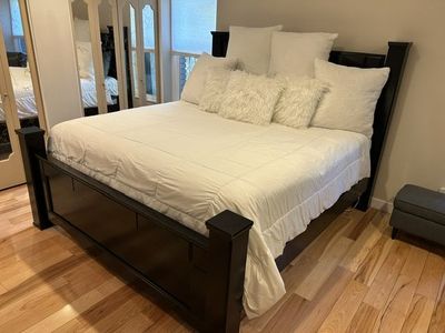 King Size Posterpedic bed and FRAME