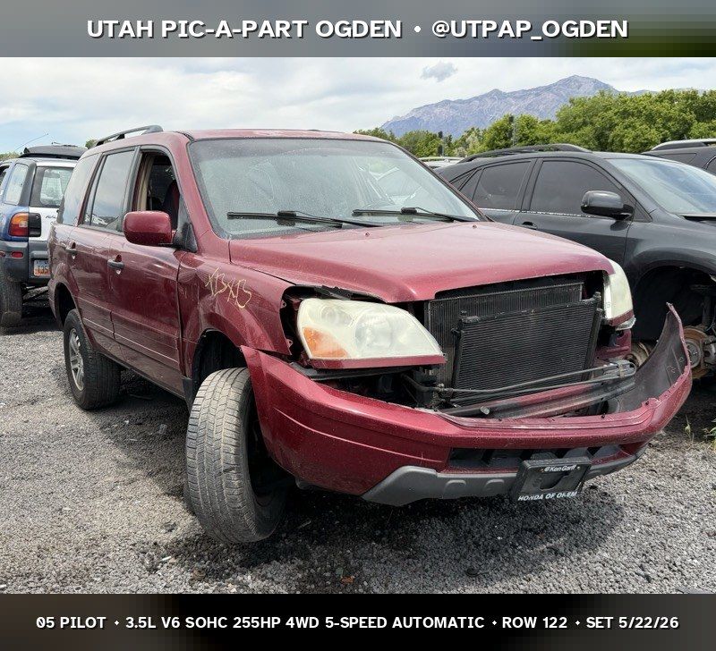 2005 Honda Pilot Parts - UTPAP Ogden