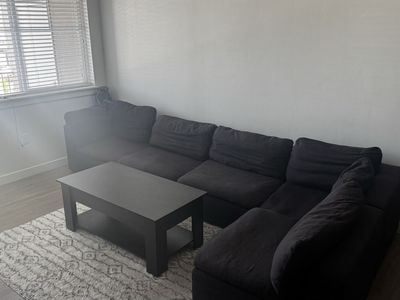Wallaroo Dark Gray Bliss Couch