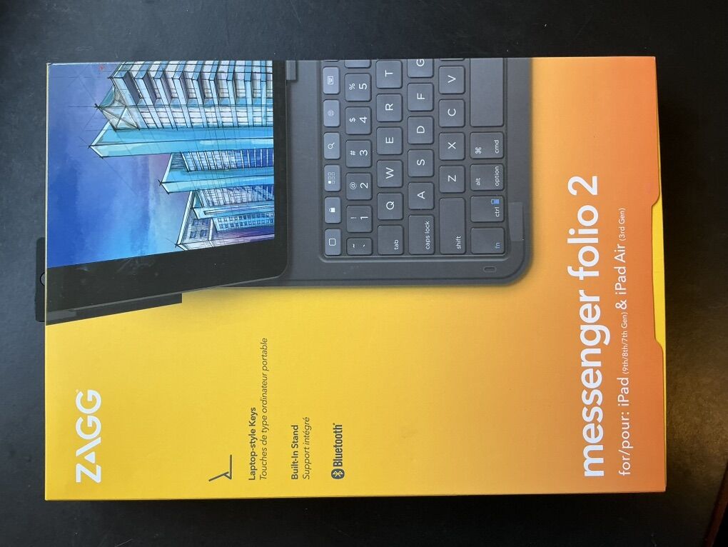 Zagg Messenger Folio 2 for iPad - BRAND NEW