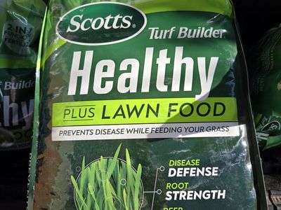 Brand new Scotts Turf Builder Healthy Plus Lawn Food, 2-in-1 Fungicide and Fertilizer, 8,000 sq. ft.