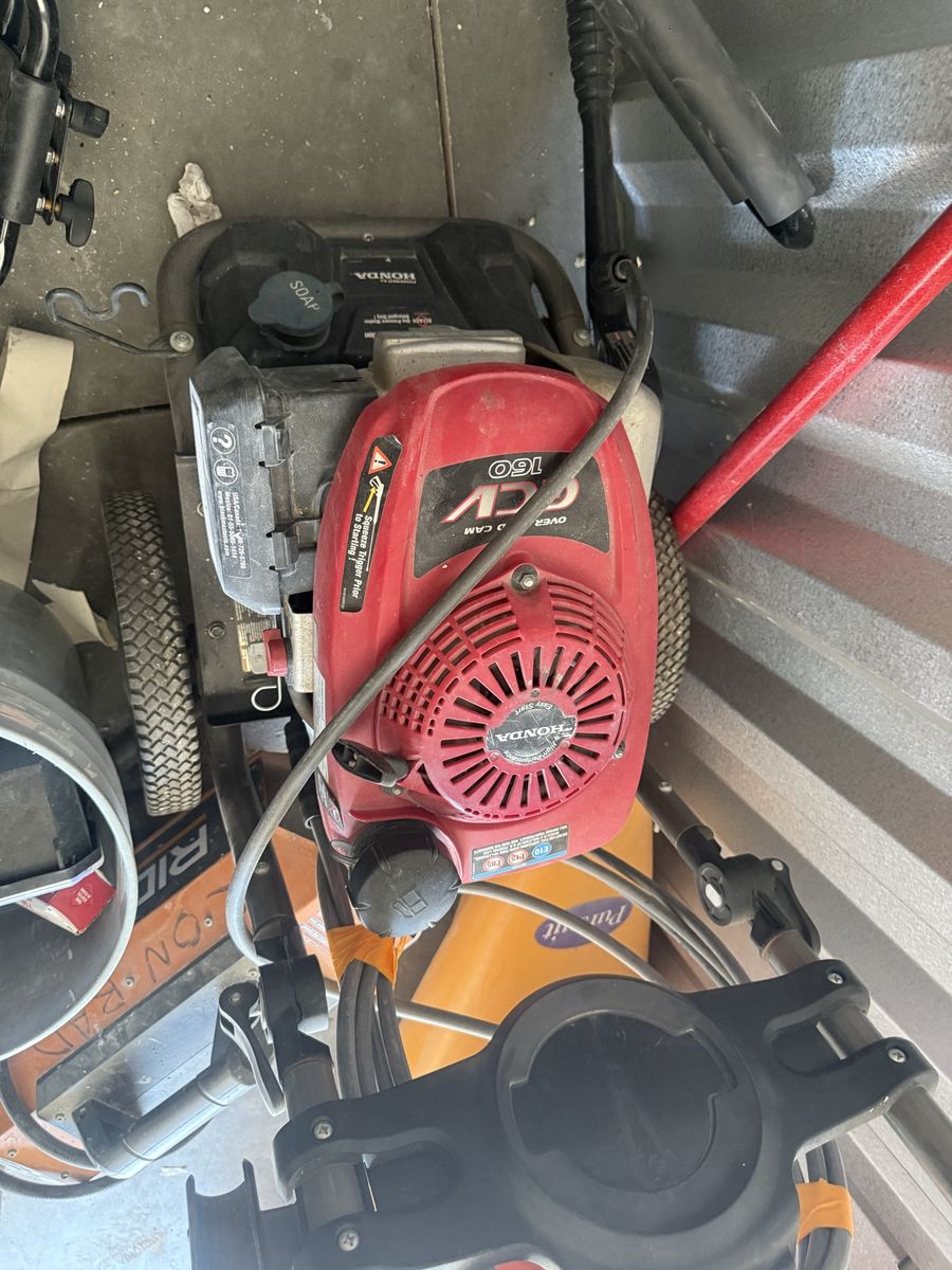 Honda GCX 160 Pressure Washer Gas Powered