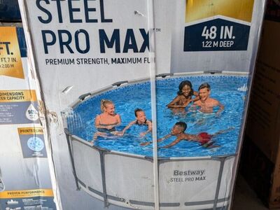 Multiple New Above Ground Swimming Pools for Trade