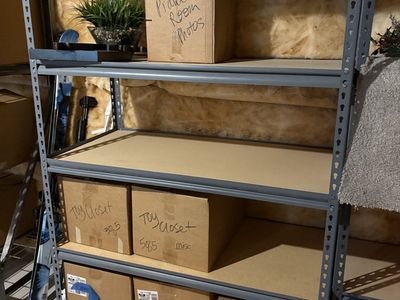 Heavy Duty Steel Storage Shelving Unit with Adjustable Racks