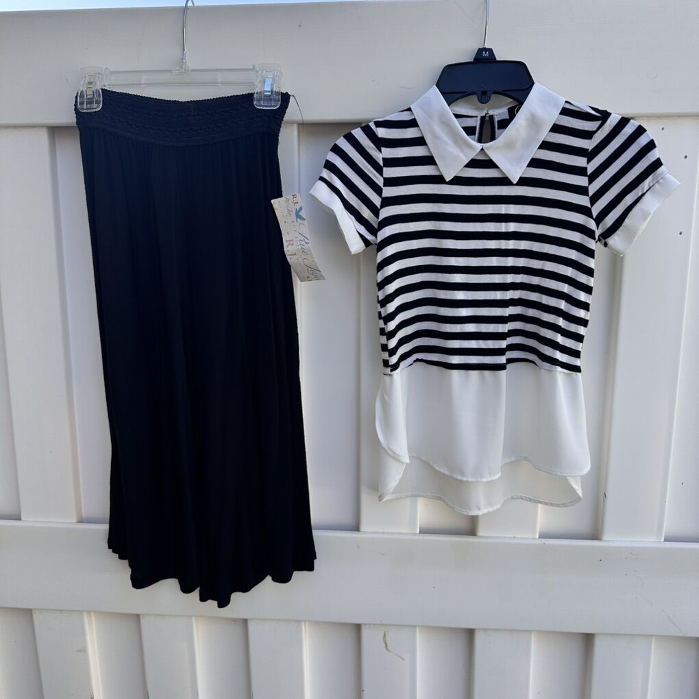 New Girls Blouse Pants Set