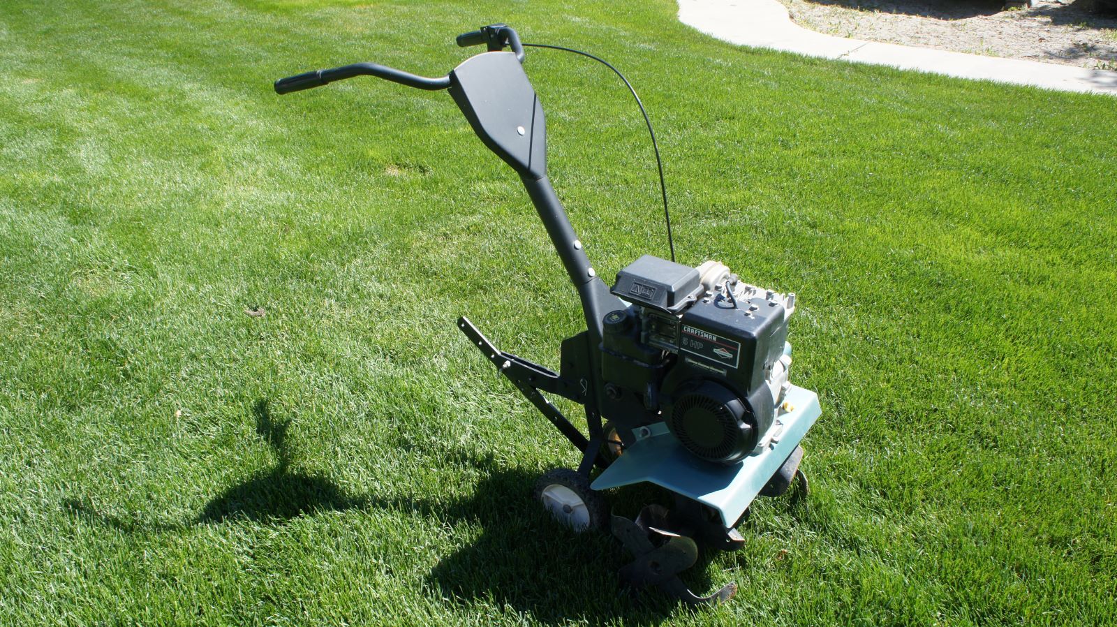 Tiller, front tine, 5 HP