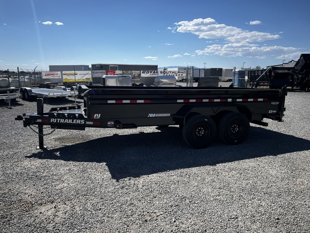 2026 PJ Trailers 7x16 15.4k 83 Low-Pro (DL) Sciss"