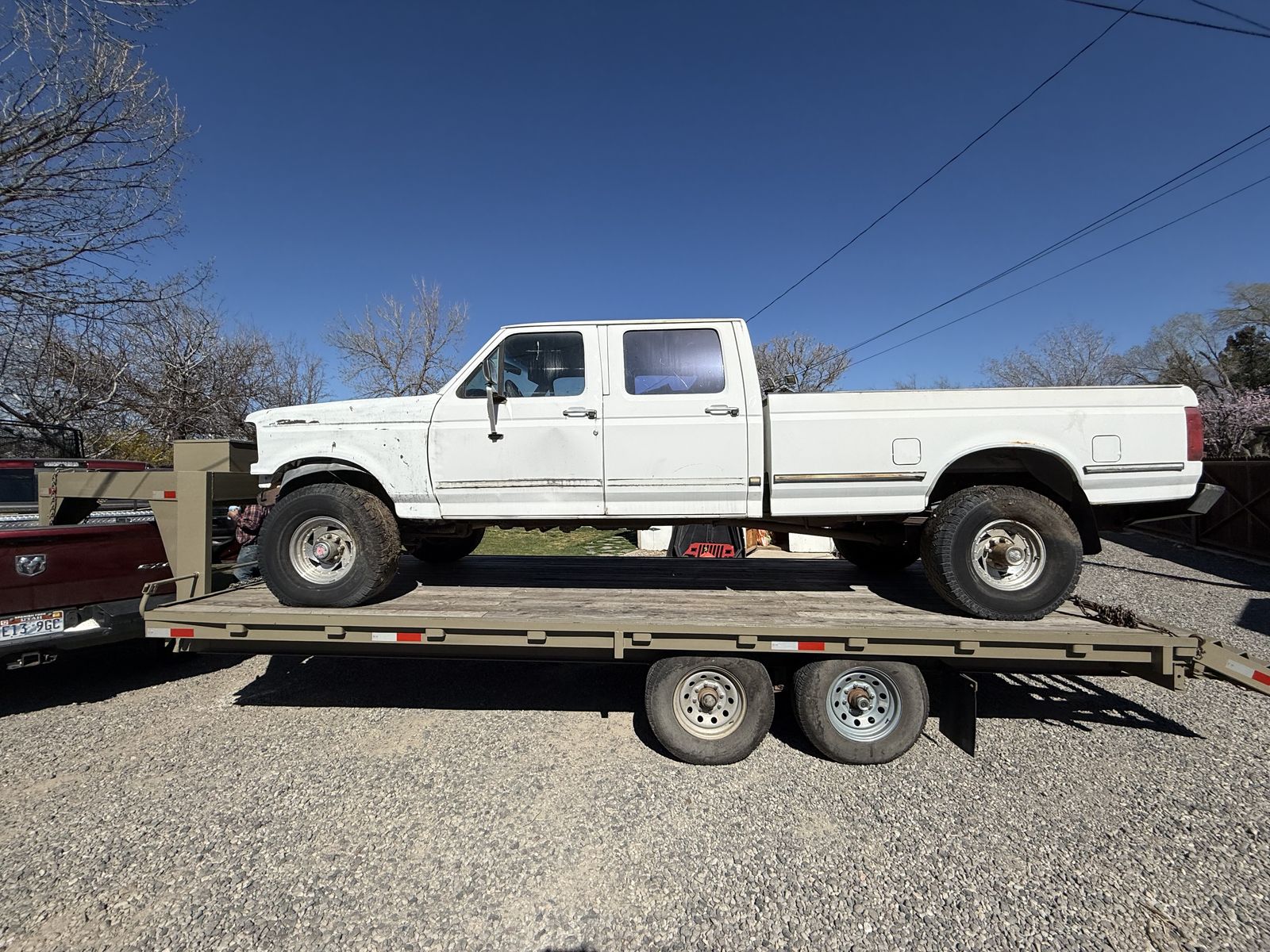 1992 Ford F350 crew cab, long bed