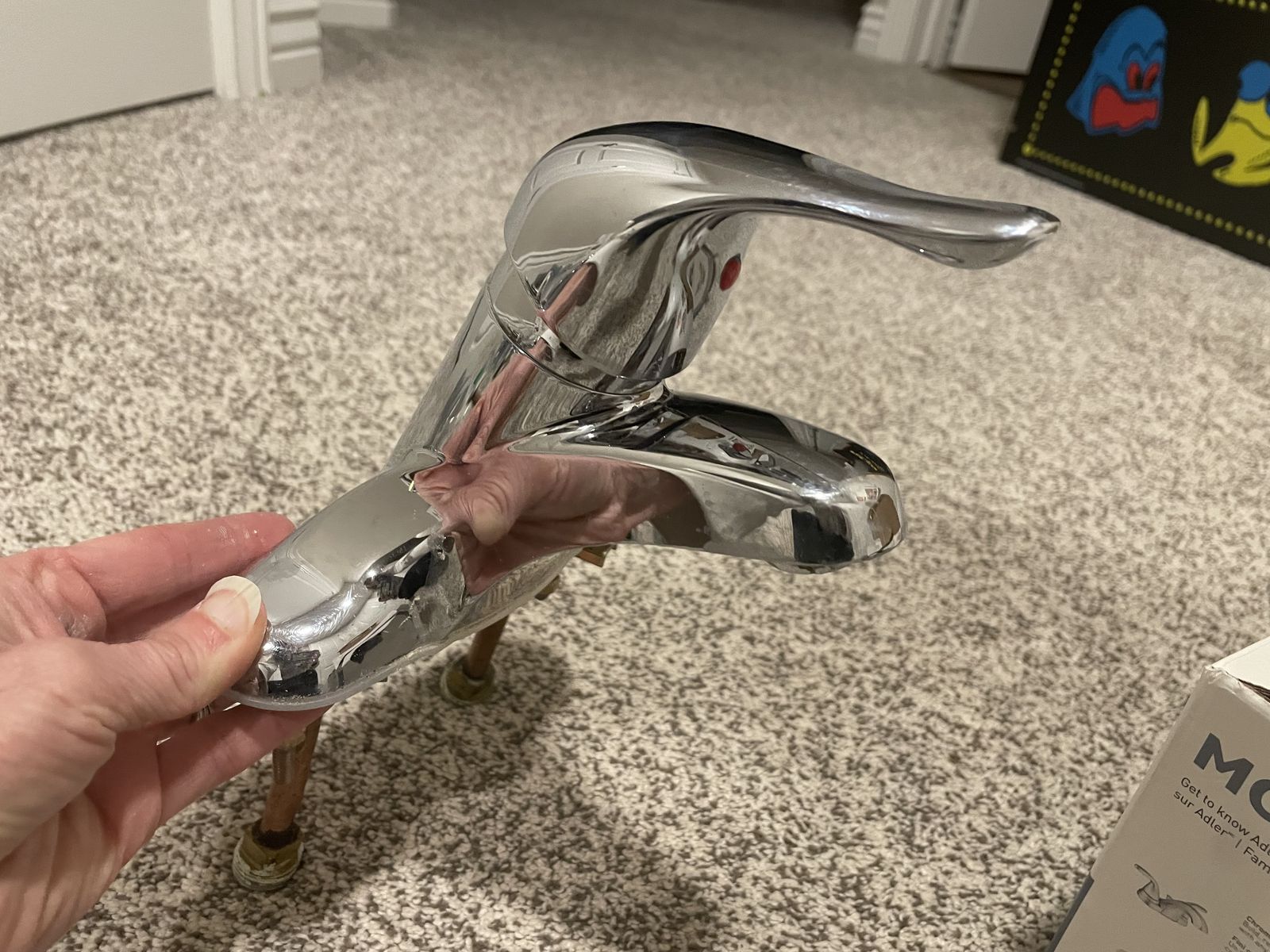 3 Moen 4600 centerset bathroom Faucets