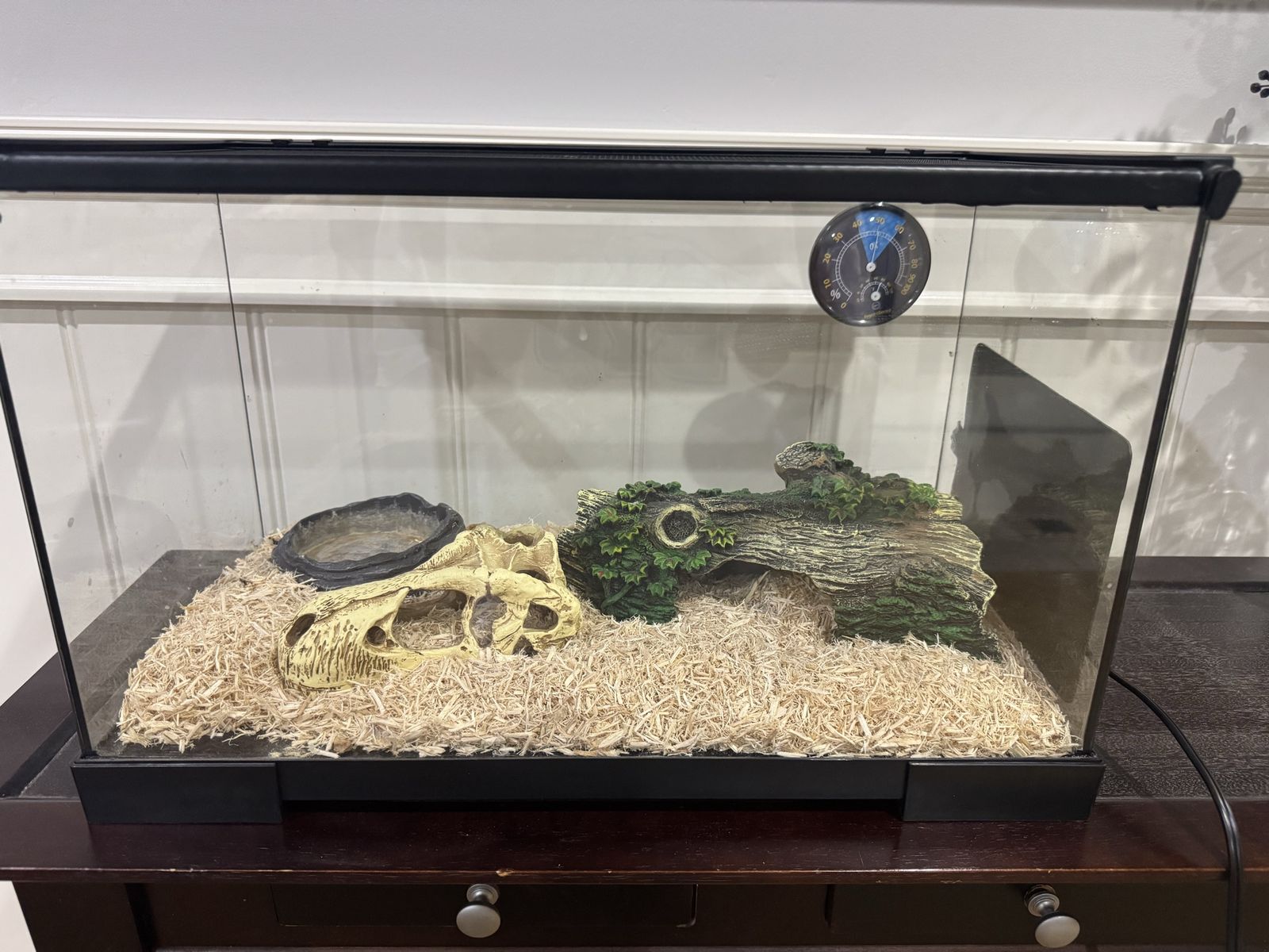 Glass Reptile Terrarium Tank with Accessories 