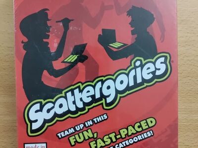 New Hasbro Scattergories game