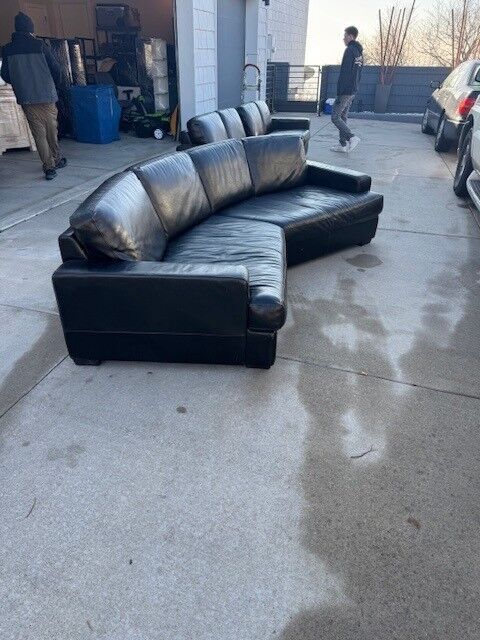 4-pc Sectional - Black