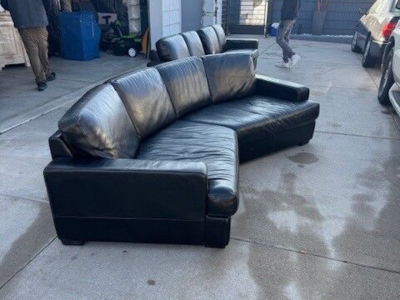 4-pc Sectional - Black