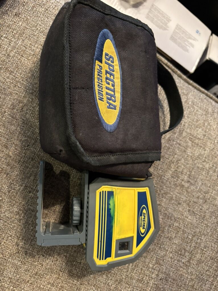 Spectra Lp51g 5 Beam Laser Level In Case