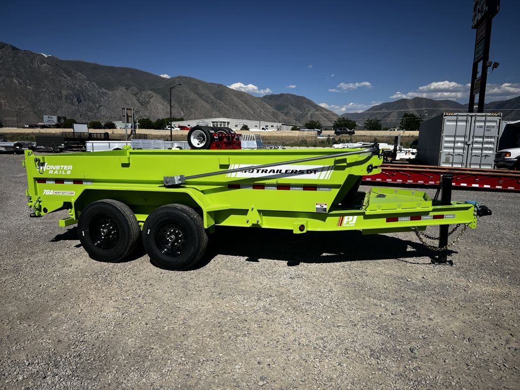 2026 PJ Trailers 7x14 15.4k 83 Low Pro (DT1) Tele"