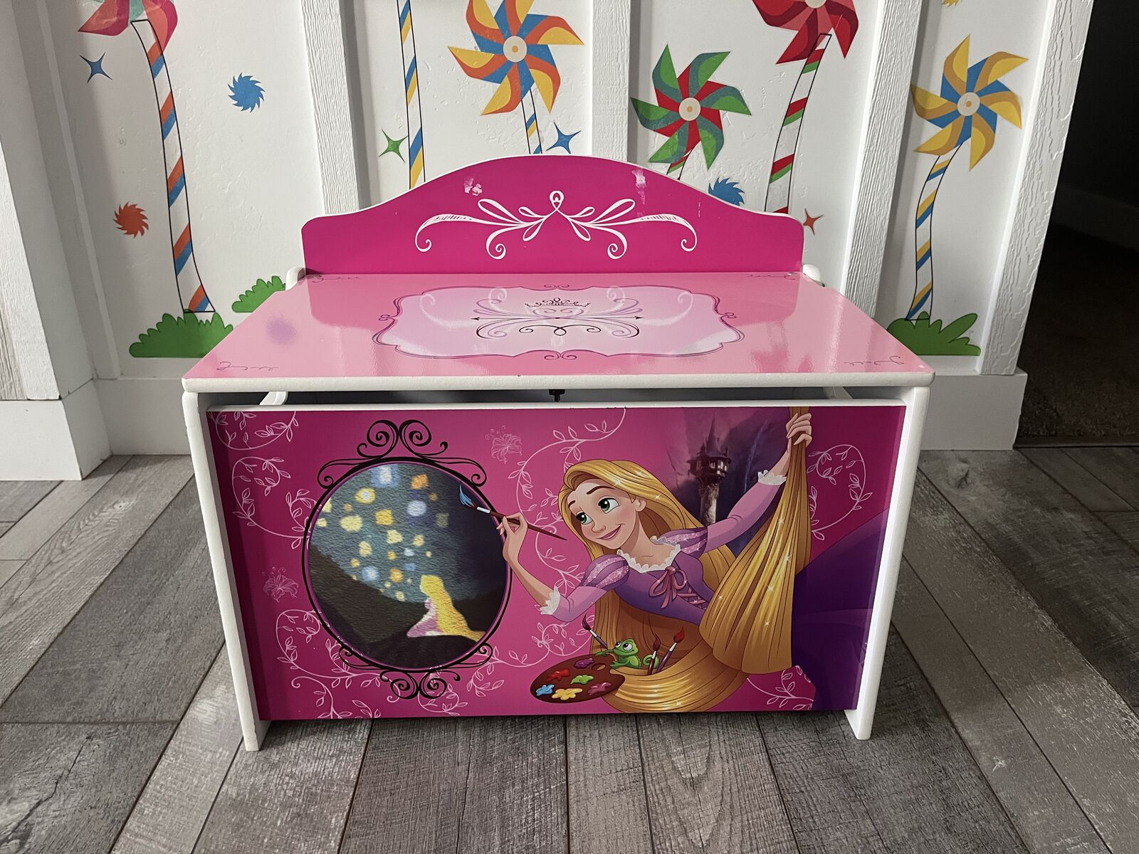 Delta Children Deluxe Toy Box, Disney Princess