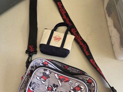 Disney Purse + Trader Joe's Bag! $25 for borh.