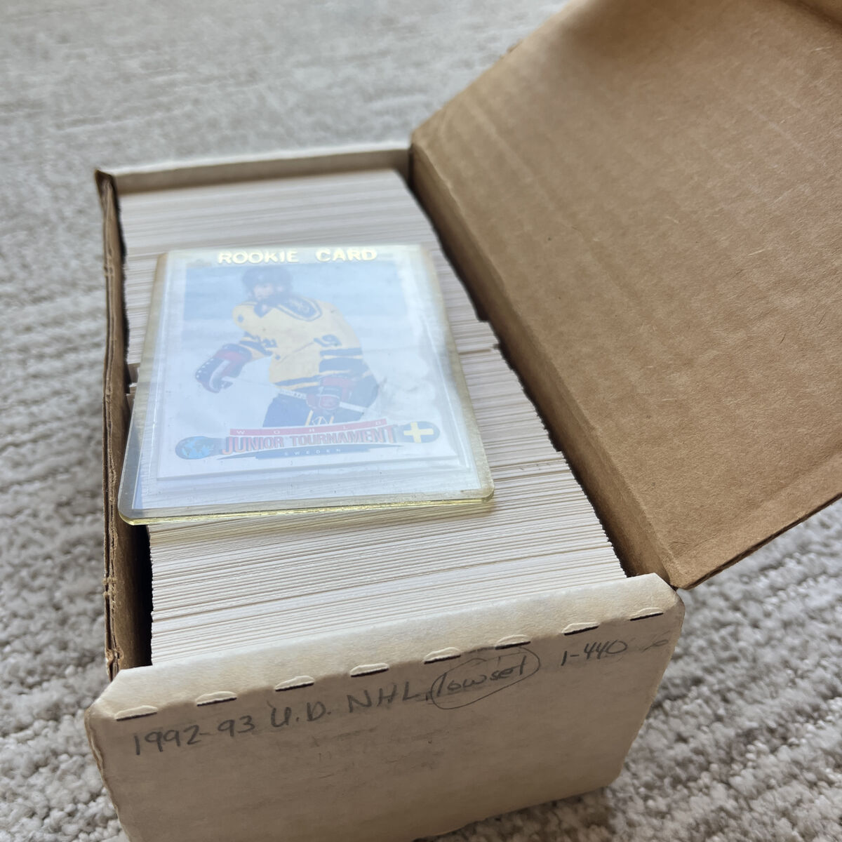 1992-93 Upper Deck Nhl Hockey Card Set 440 Gretzky