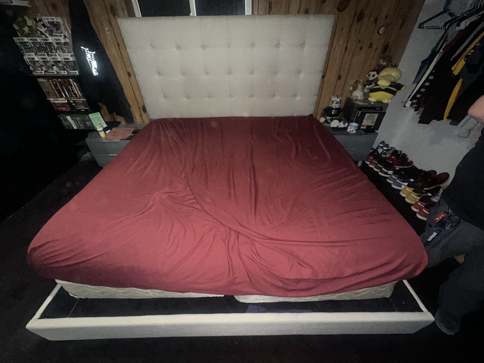 King size headboard & bedframe