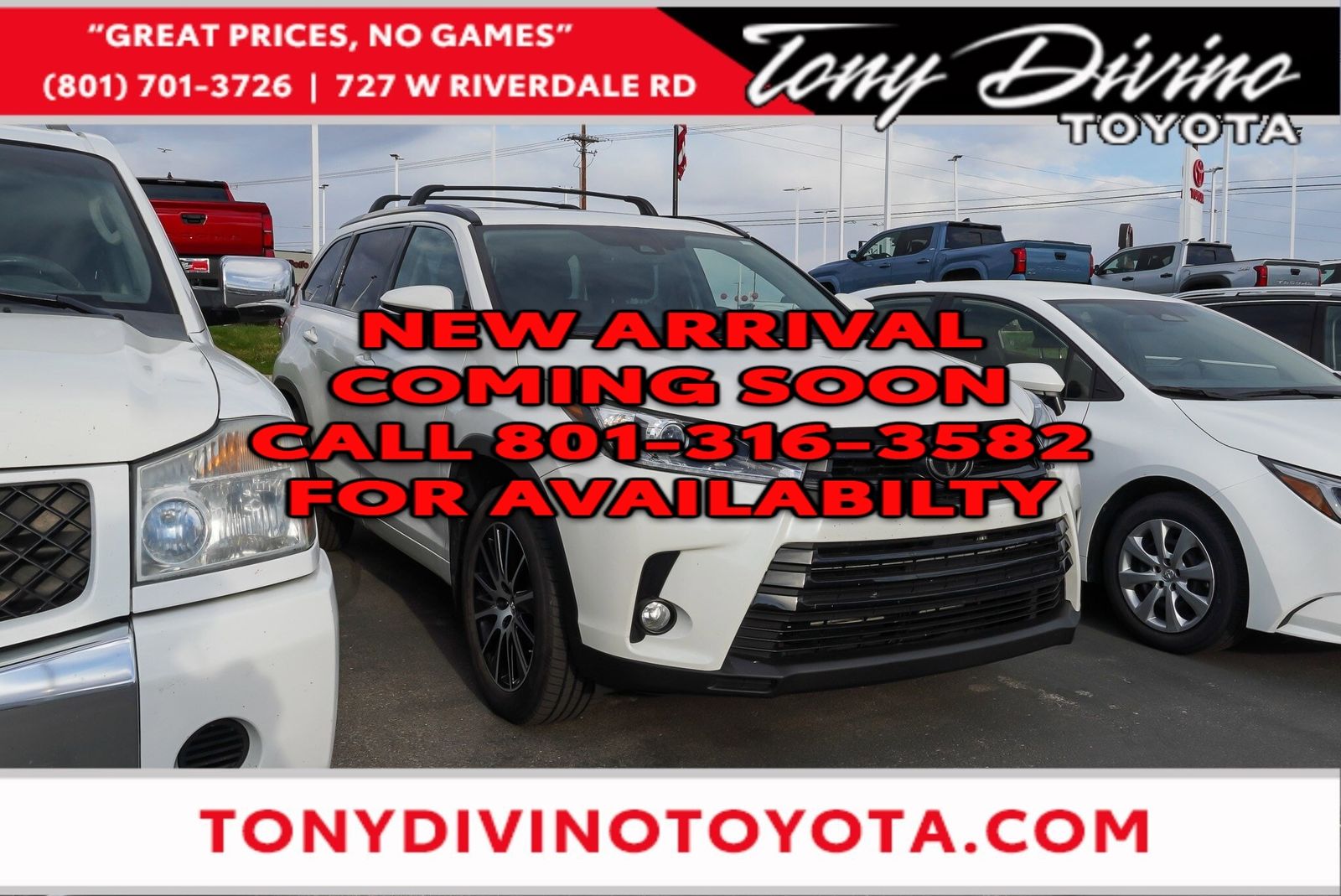 2018 Toyota Highlander SE
