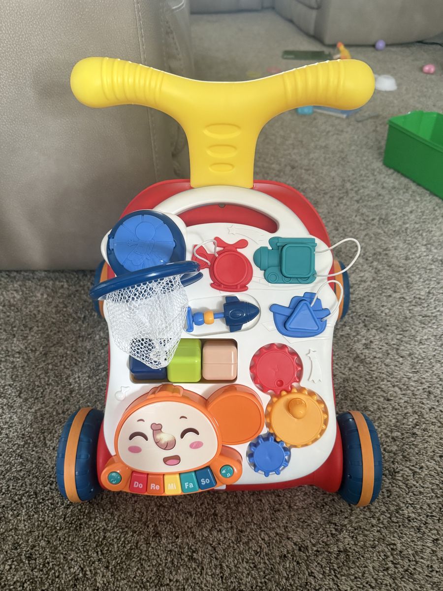 Baby Walker/baby Play Table 3 3 3 In 1!