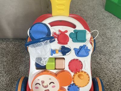 Baby Walker/baby Play Table 3 3 3 In 1!