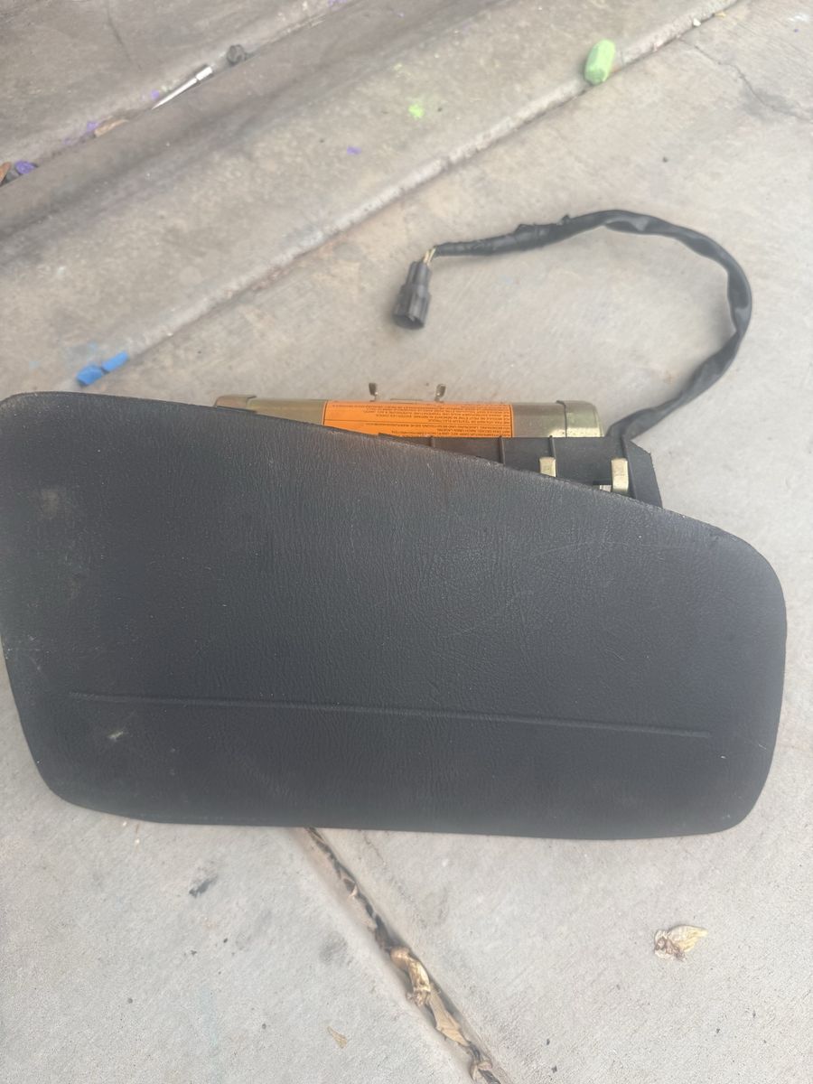 Used Passenger Side Airbag Assembly Black