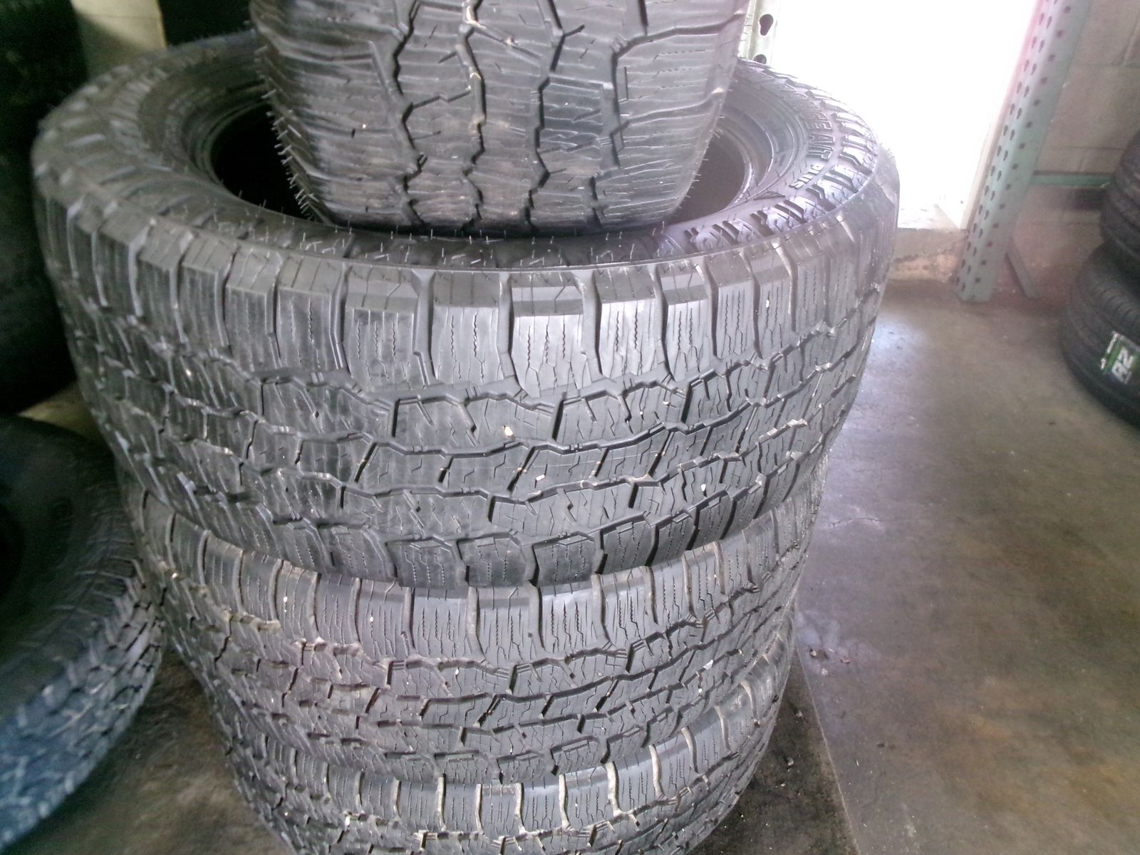 275/55R20 MAZAMA OPEN RANGE A/T PLUS SET OF USED TIRES