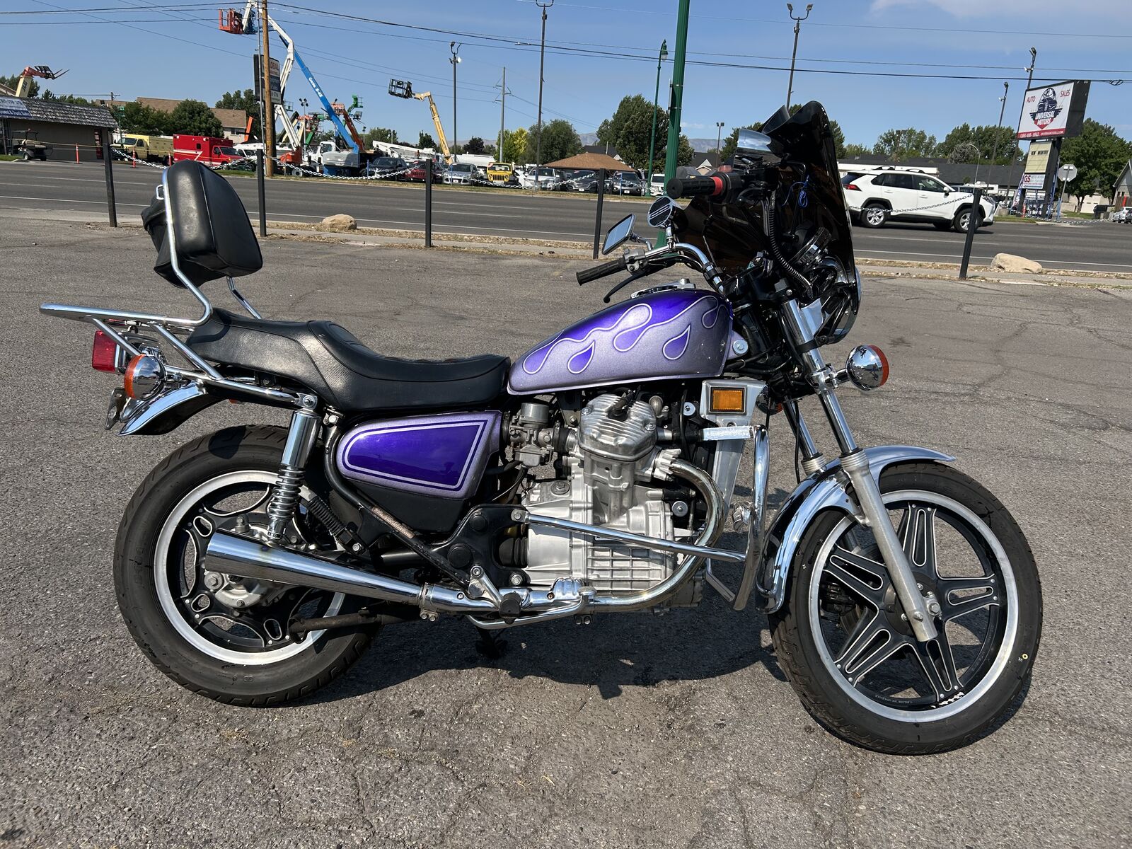 1981 Honda CX500 PURPLE RAIN!