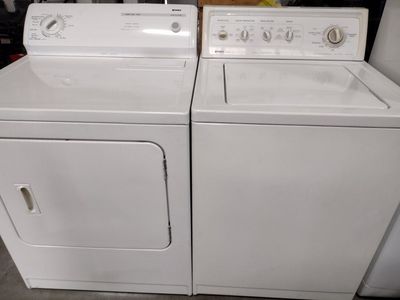 Kenmore Washer & Dryer Set - White Top Load Washer & Electric Dryer