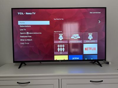 50 4k HDR TLC Roku TV