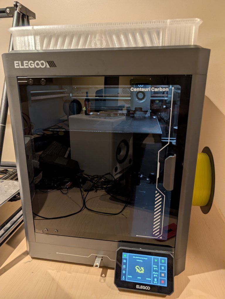 Elegoo Centauri Carbon (CC1) - Enclosed CoreXY 3D Printer - Excellent Condition