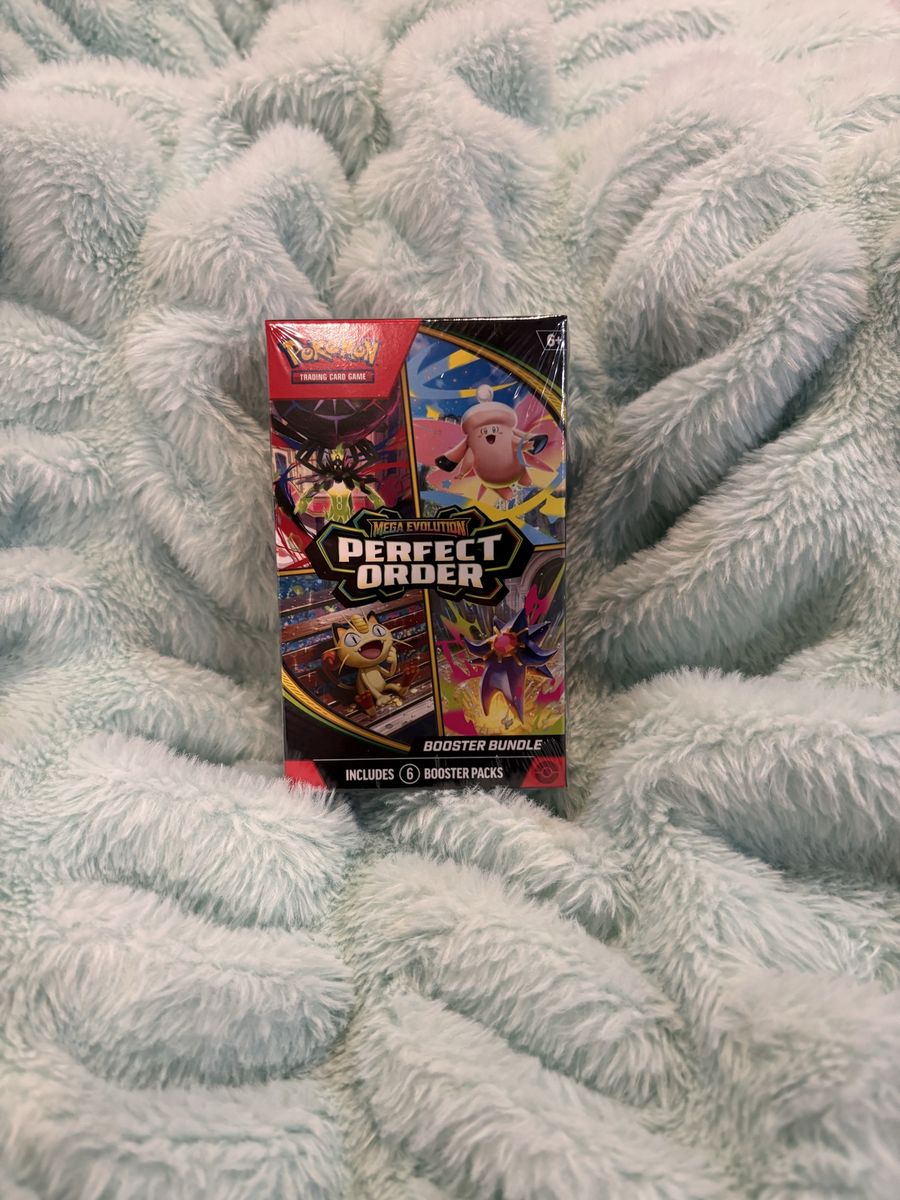 Pokemon Perfect Order TCG Booster Bundle 6 Packs Brand New Sealed