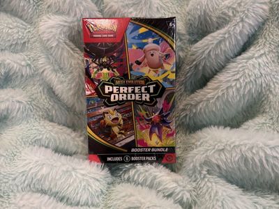 Pokemon Perfect Order TCG Booster Bundle 6 Packs Brand New Sealed