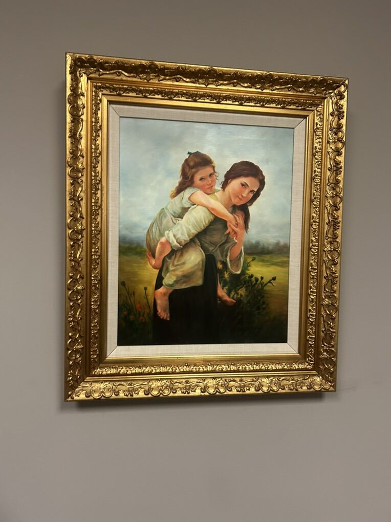 Vintage Original framed Painting