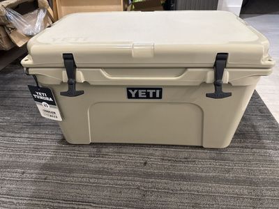 YETI Tundra 45 Cooler - Tan, Brand New with Tags, Never Used, Perfect Condition