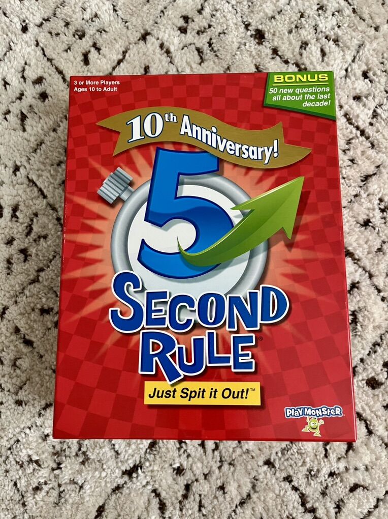 5 Second Rule - New Game