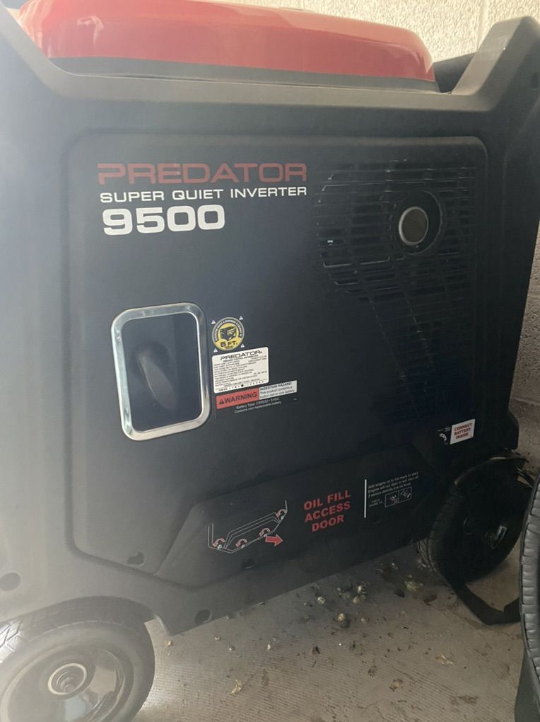 PREDATOR 9500 INVERTER GENERATOR