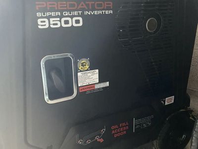 PREDATOR 9500 INVERTER GENERATOR