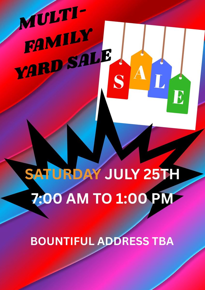 Multi-Family Yard Sale!