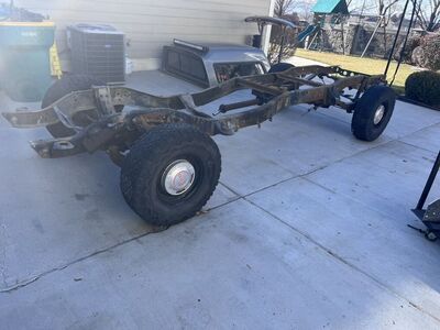 1984 Gmc C1500 Long Bed Frame