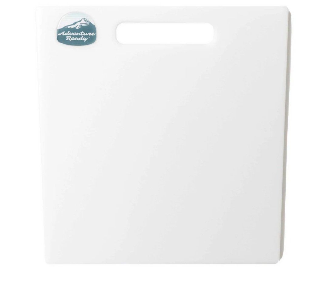 Pelican 50 or 70 qt cooler divider that doubles as a Cutting board. Adventure Ready White Cutting Board - Durable & Easy to use