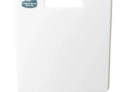 Pelican 50 or 70 qt cooler divider that doubles as a Cutting board. Adventure Ready White Cutting Board - Durable & Easy to use