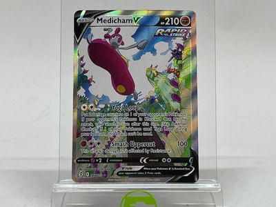 Pokémon TCG Evolving Skies Medicham V #186 English
