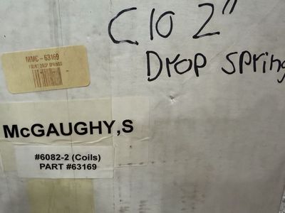 McGaughy's C10 2" Drop Springs
