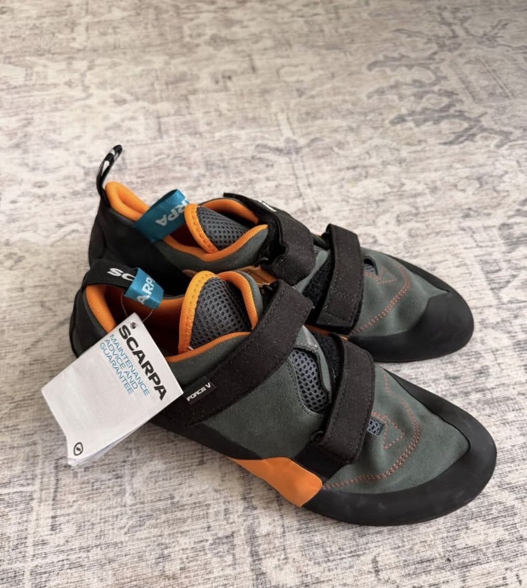 Scarpa Force V Climbing Shoes - New with Tags - Men's/Unisex (Size M US 14)