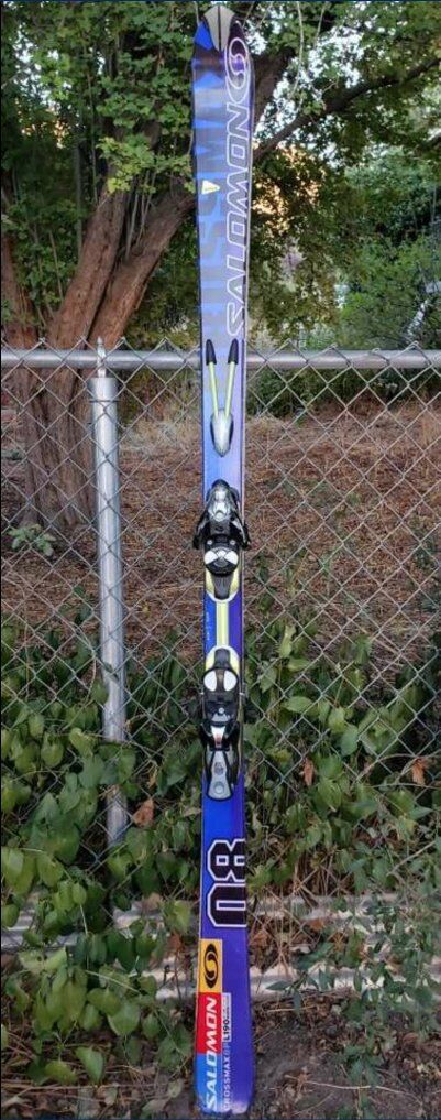 SALOMON SKIS CROSS MAX 8P  L190 monocoque J113 461