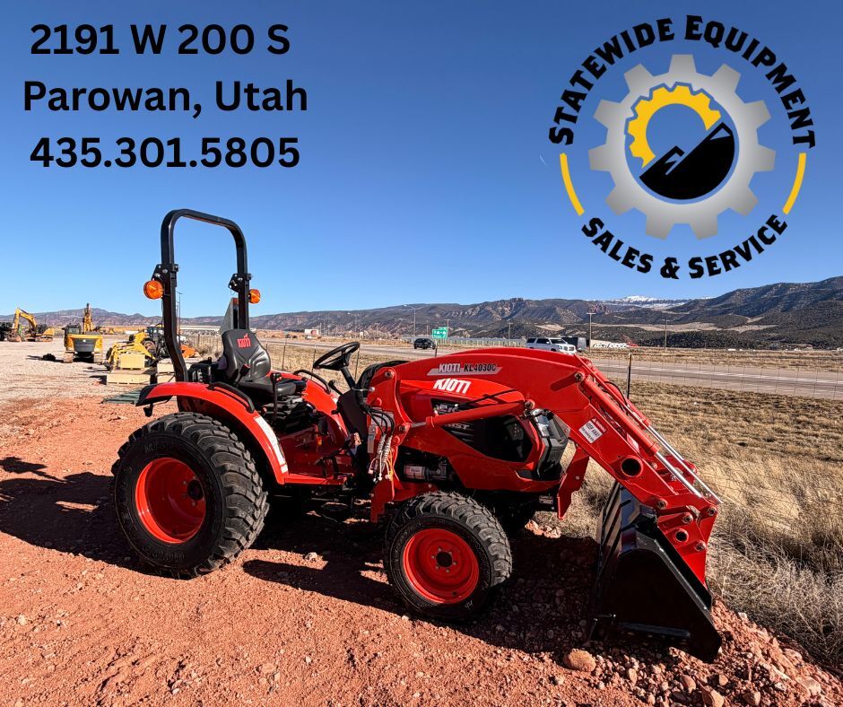 KIOTI CK2620- STATEWIDE EQUIPMENT, PAROWAN, UTAH